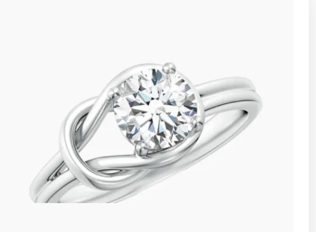 Side Stone Halo Engagement Ring